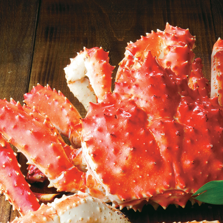 本たらば蟹 ボリューム満点のボイルたらば蟹姿です 佐藤水産のお取り寄せ通信販売 北海道の鮭 海産物グルメギフト通販