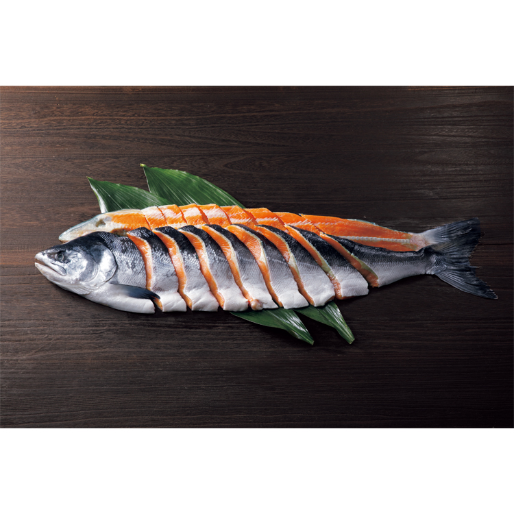 北海道産の定置時鮭 甘塩 脂がのった ときしらず は食通をも唸らせます 佐藤水産のお取り寄せ通信販売 北海道の鮭 海産物グルメギフト通販
