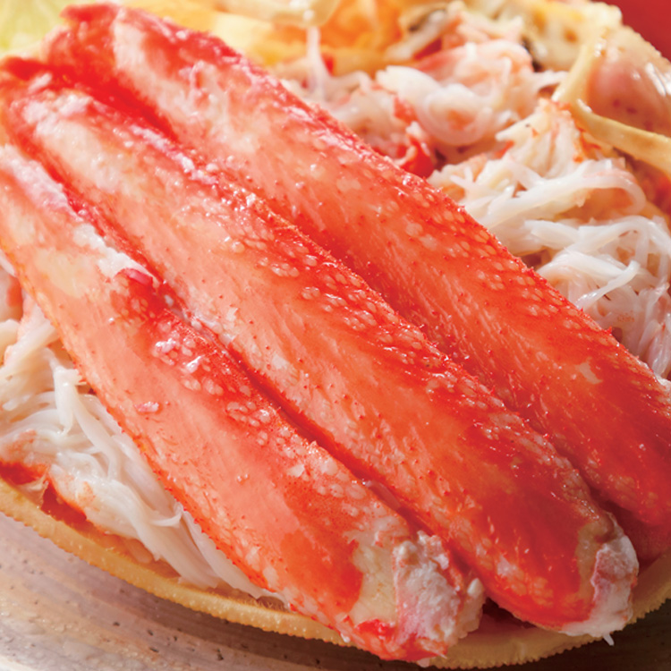 ボイルずわい蟹。上品な甘みが特徴な蟹本来の旨味 ： 佐藤水産のお取り寄せ通信販売・北海道の鮭・海産物グルメギフト通販