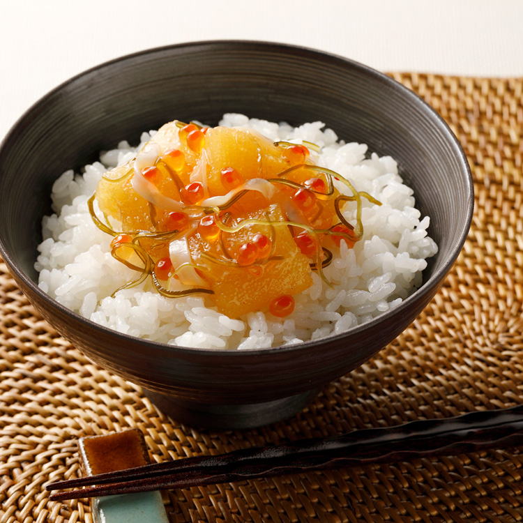 ひとくち数の子松前いくら入り ご飯のおともにぴったりの珍味 佐藤水産のお取り寄せ通信販売 北海道の鮭 海産物グルメギフト通販